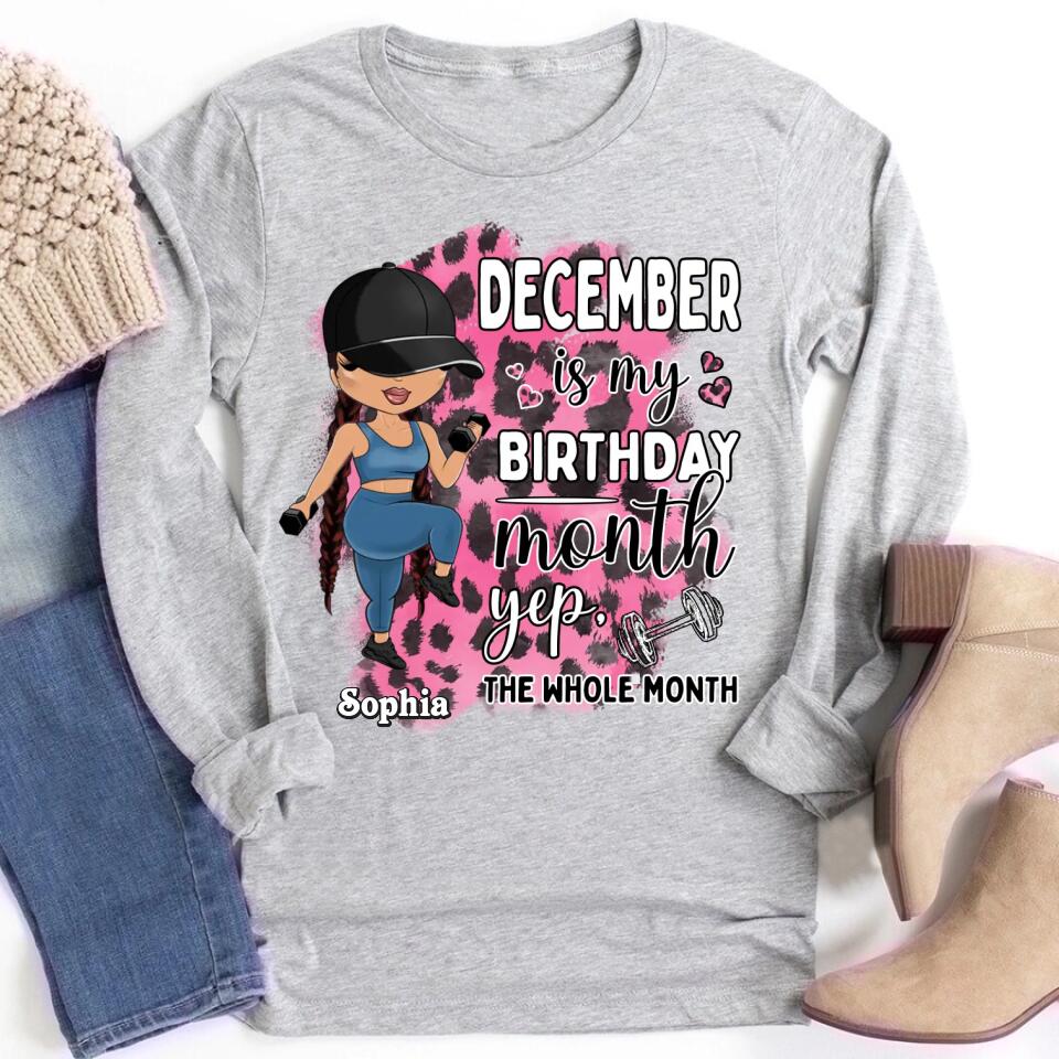December Birthday Shirt, Custom Birthday Shirt, Queens Are Born In December, December Birthday Shirts For Woman, December Birthday Gifts