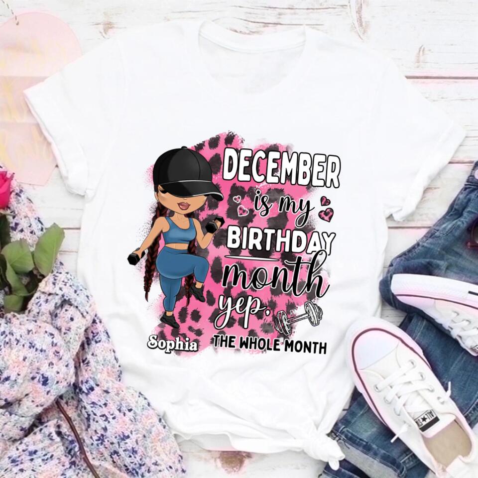 December Birthday Shirt, Custom Birthday Shirt, Queens Are Born In December, December Birthday Shirts For Woman, December Birthday Gifts