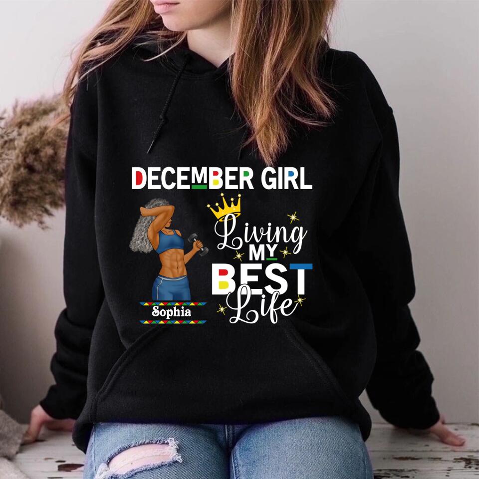 December Birthday Shirt, Custom Birthday Shirt, Queens Are Born In December, December Birthday Shirts For Woman, December Birthday Gifts