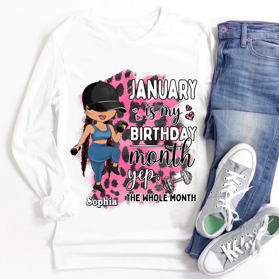 January Birthday Shirt, Custom Birthday Shirt, Queens Are Born In January, January Birthday Shirts For Woman, January Birthday Gifts