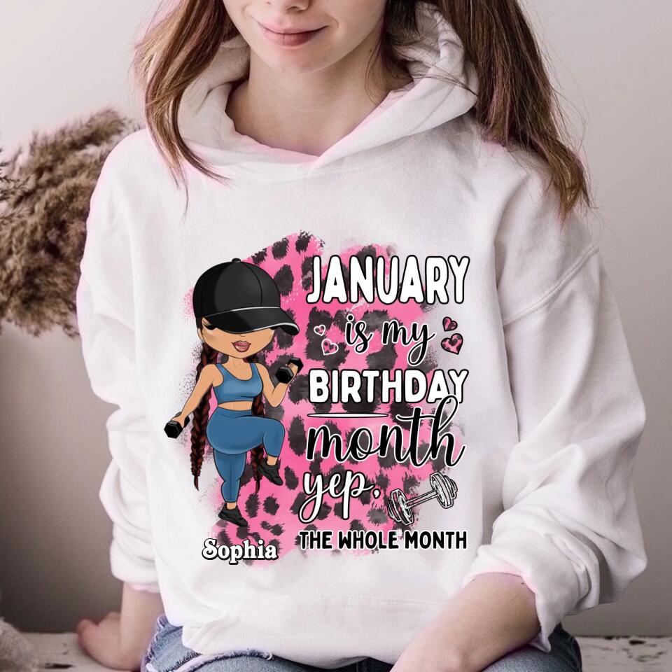 January Birthday Shirt, Custom Birthday Shirt, Queens Are Born In January, January Birthday Shirts For Woman, January Birthday Gifts