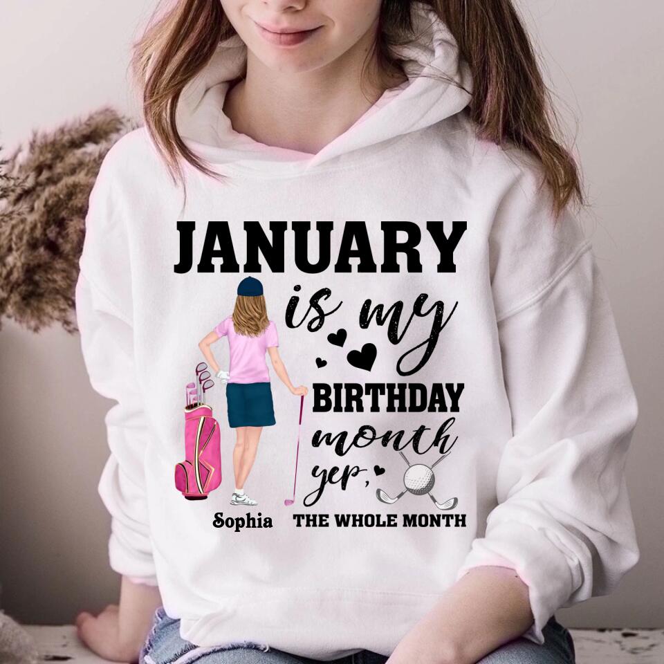 January Birthday Shirt, Custom Birthday Shirt, Queens Are Born In January, January Birthday Shirts For Woman, January Birthday Gifts