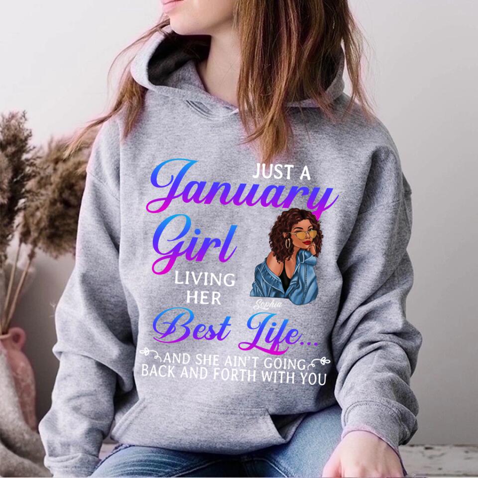 January Birthday Shirt, Custom Birthday Shirt, Queens Are Born In January, January Birthday Shirts For Woman, January Birthday Gifts