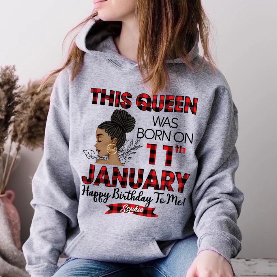 January Birthday Shirt, Custom Birthday Shirt, Queens was Born In January, January Birthday Shirts For Woman, January Birthday Gifts