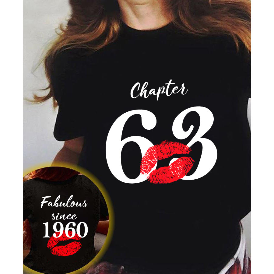 63rd Birthday Gifts Ideas 63rd Birthday Shirt For Her Back In 1960 Turning 63 Shirts 63rd Birthday T Shirts For Woman