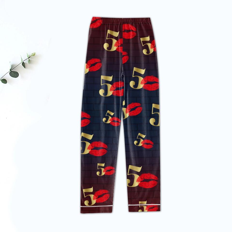 Chapter 50, Fabulous Since 1973 50th Birthday Unique Pajamas Set For Woman, Custom Birthday Pajamas, Her Gifts For 50 Years Old , Turning 50 Birthday Women&#39;s Pajamas Set