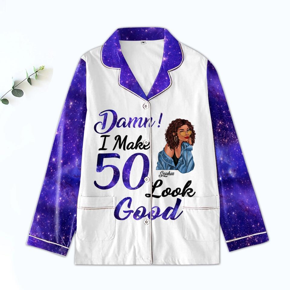 Chapter 50, Fabulous Since 1973 50th Birthday Unique Pajamas Set For Woman, Custom Birthday Pajamas, Her Gifts For 50 Years Old , Turning 50 Birthday Women&#39;s Pajamas Set