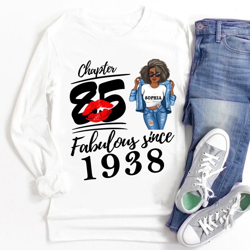85th birthday shirts for her, Personalised 85th birthday gifts, 1938 t shirt, 85 and fabulous shirt, 85th birthday shirt ideas, gift ideas 85th birthday woman