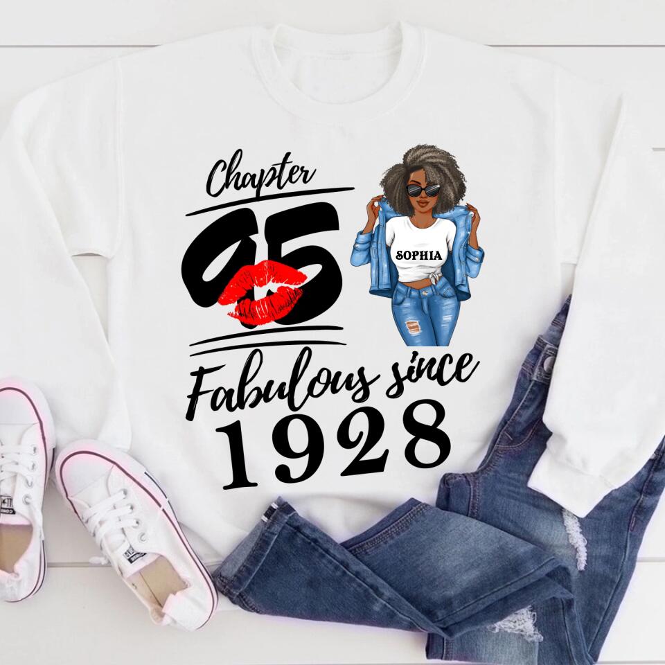 95th birthday shirts for her, Personalised 95th birthday gifts, 1928 t shirt, 95 and fabulous shirt, 95th birthday shirt ideas, gift ideas 95th birthday woman