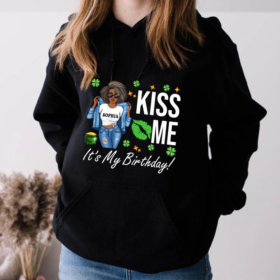 March Birthday Shirt, Custom St. Patricks Day Shirts, Birthday Shirts For St. Patricks Day, March Birthday Shirts For Woman, Birthday Patrick Shirt