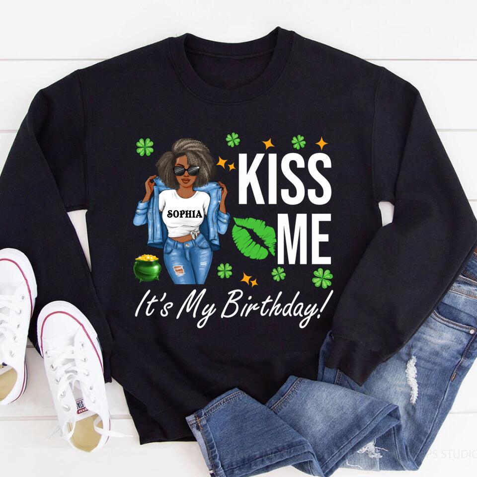 March Birthday Shirt, Custom St. Patricks Day Shirts, Birthday Shirts For St. Patricks Day, March Birthday Shirts For Woman, Birthday Patrick Shirt