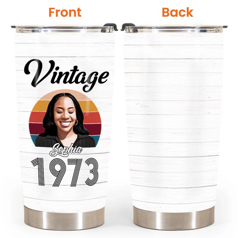 Personalized Tumbler - 50th Birthday Tumbler, Personalized 50th Birthday Gifts, 50th Gift Ideas For Her