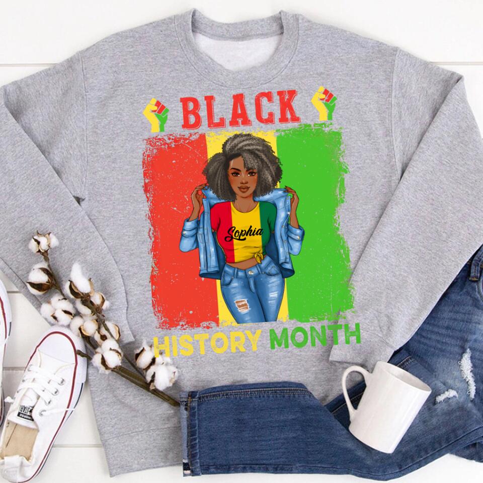 Black History Month Shirt, Black Women Shirt, Black Lives Matter Tee, Black History Months, Black History is Strong Gift