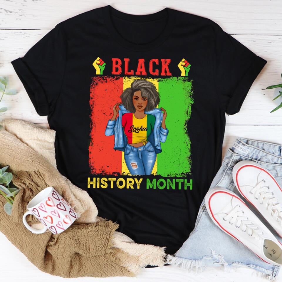 Black History Month Shirt, Black Women Shirt, Black Lives Matter Tee, Black History Months, Black History is Strong Gift