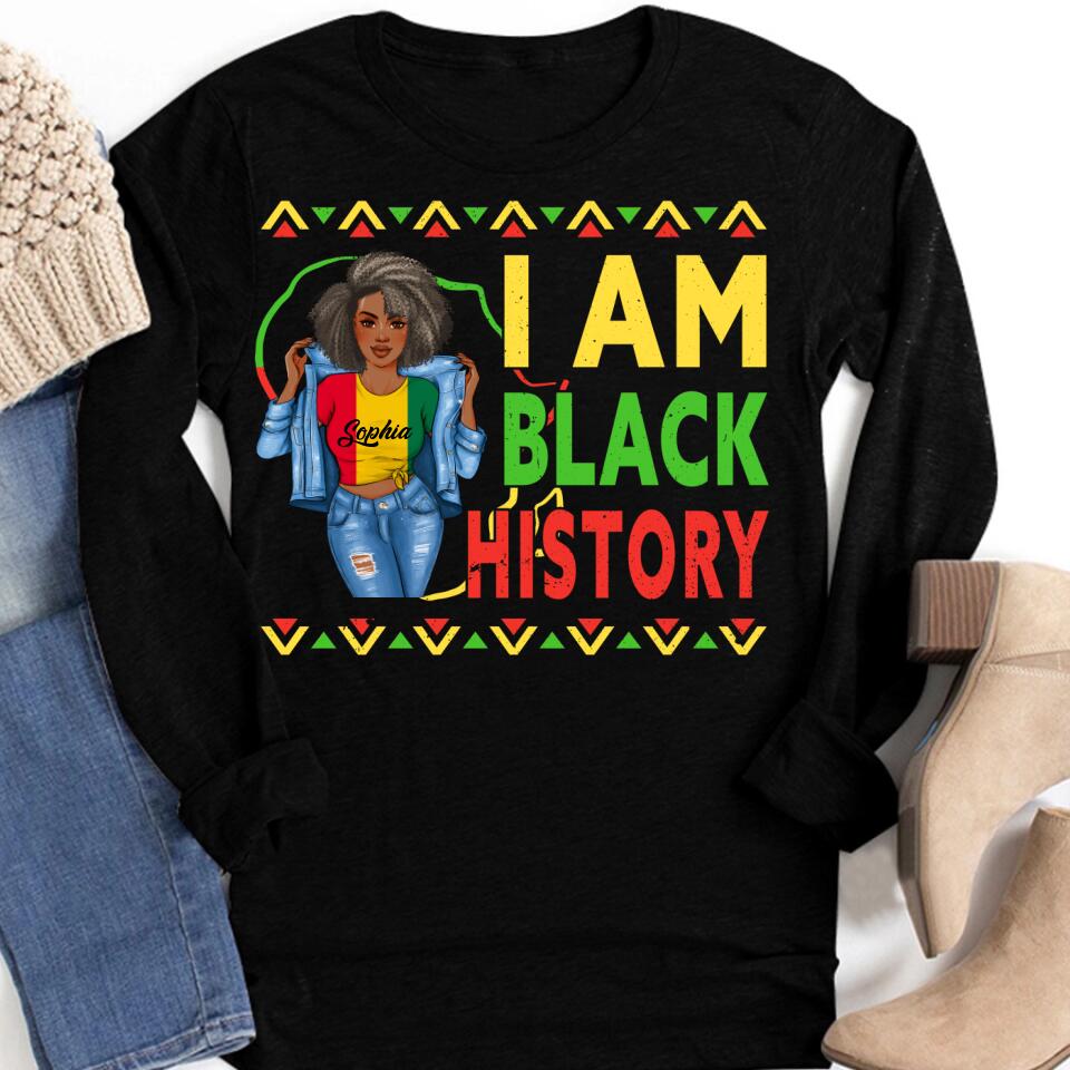 Black History Month Shirt, Black Women Shirt, Black Lives Matter Tee, Black History Months, Black History is Strong Gift