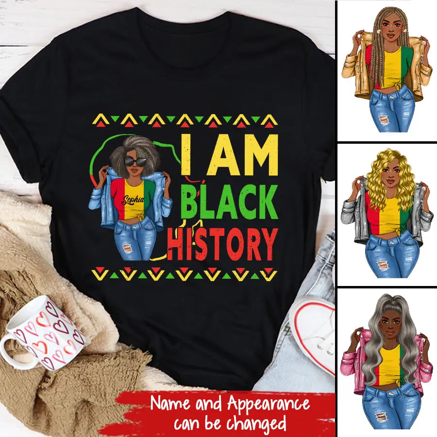 Black History Month Shirt, Black Women Shirt, Black Lives Matter Tee, Black History Months, Black History is Strong Gift