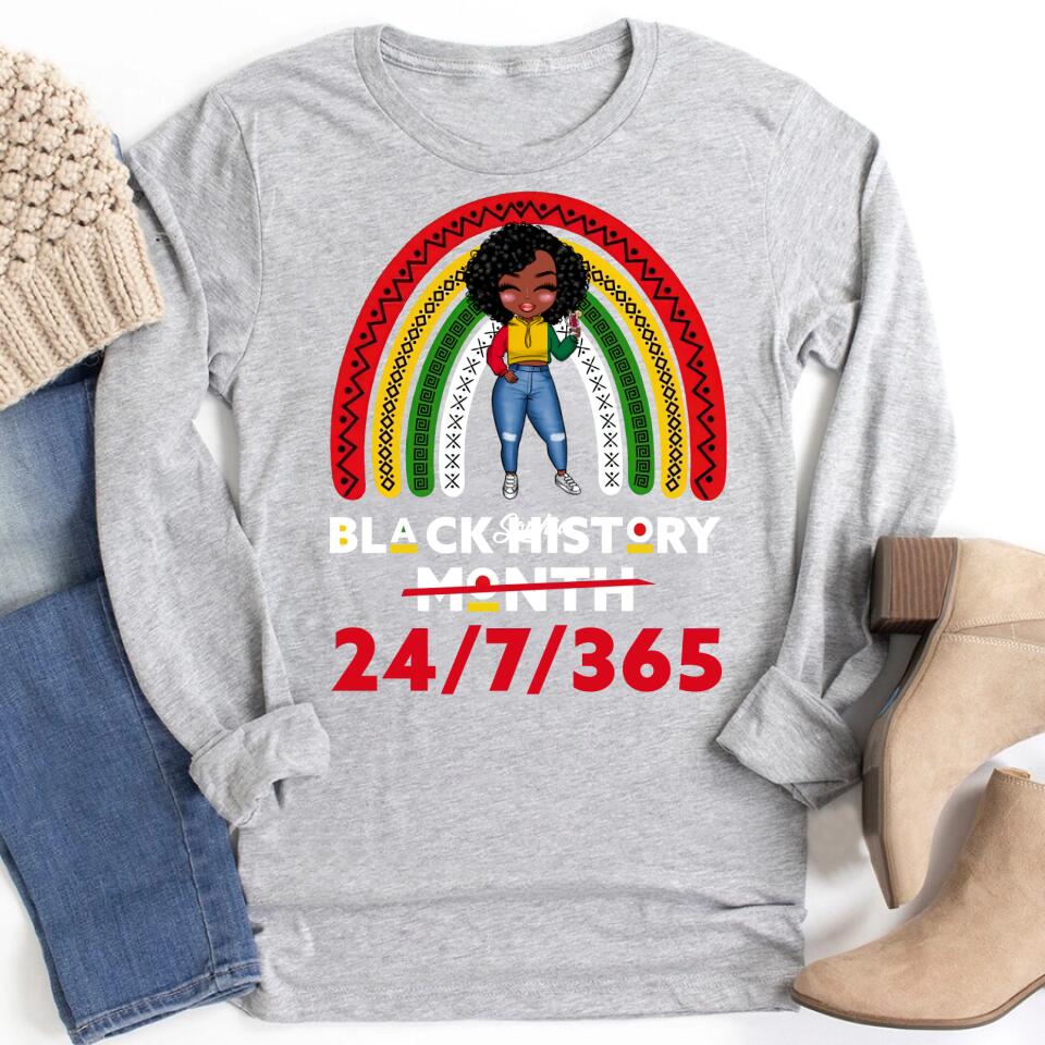 Black History Month Shirt, Black Women Shirt, Black Lives Matter Tee, Black History Months, Black History is Strong Gift