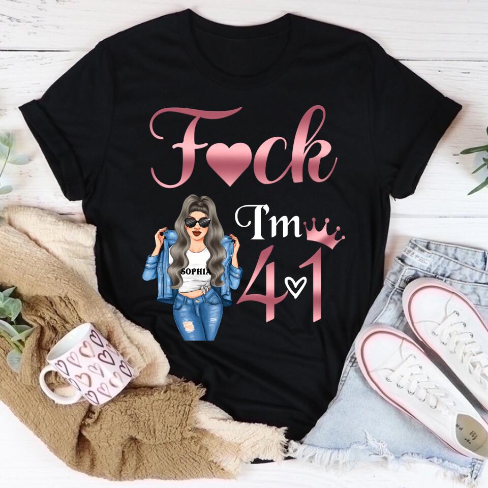 Chapter 41, Fabulous Since 1982 41th Birthday Unique T Shirt For Woman, Custom Birthday Shirt, Her Gifts For 41 Years Old