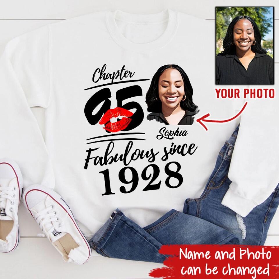 95th Birthday Shirts, Custom Birthday Shirts, Turning 95 Shirt, Gifts For Women Turning 95, 95 And Fabulous Shirt, 1928 Shirt, 95th Birthday Shirts For Her