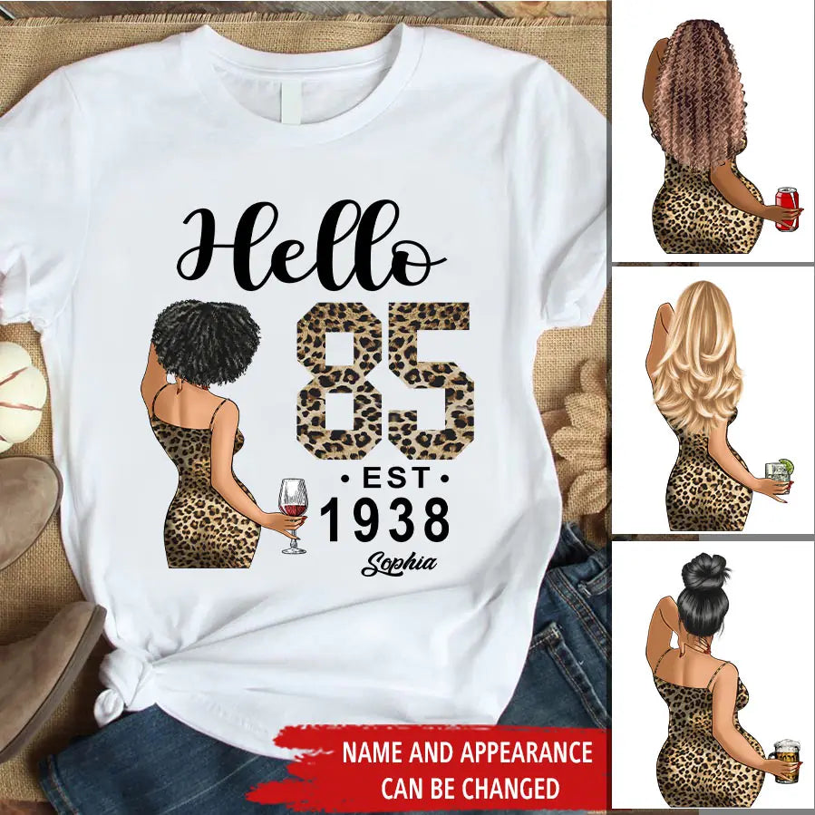 85th Birthday Shirts, Custom Birthday Shirts, Turning 85 Shirt, Gifts For Women Turning 85, 85 And Fabulous Shirt, 1938 Shirt, 85th Birthday Shirts For Her