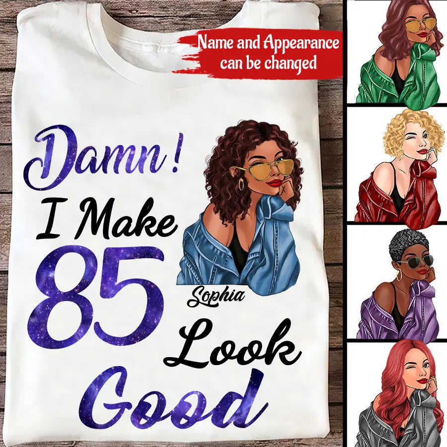 Chapter 85th, Fabulous Since 1938 85th Birthday Unique T Shirt For Woman, Her Gifts For 85 Years Old , Turning 85 Birthday Cotton Shirt