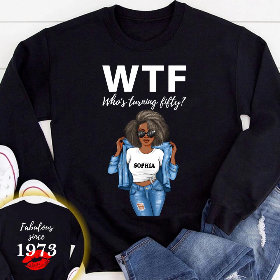 Chapter 50, Fabulous Since 1973 50th Birthday Unique T Shirt For Woman, Her Gifts For 50 Years Old , Turning 50 Birthday Cotton Shirt