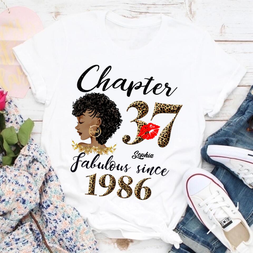 37th birthday shirts for her, Personalised 37th birthday gifts, 1986 t shirt, 37 and fabulous shirt, 37th birthday shirt ideas, gift ideas 37th birthday woman