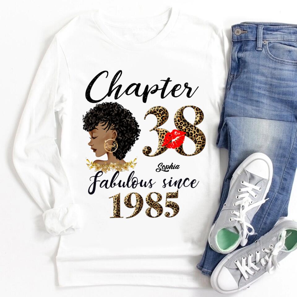 38th birthday shirts for her, Personalised 38th birthday gifts, 1985 t shirt, 38 and fabulous shirt, 38th birthday shirt ideas, gift ideas 38th birthday woman