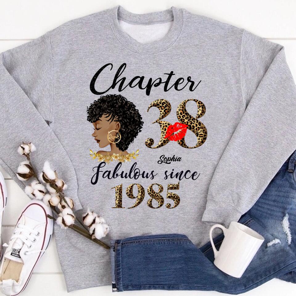 38th birthday shirts for her, Personalised 38th birthday gifts, 1985 t shirt, 38 and fabulous shirt, 38th birthday shirt ideas, gift ideas 38th birthday woman