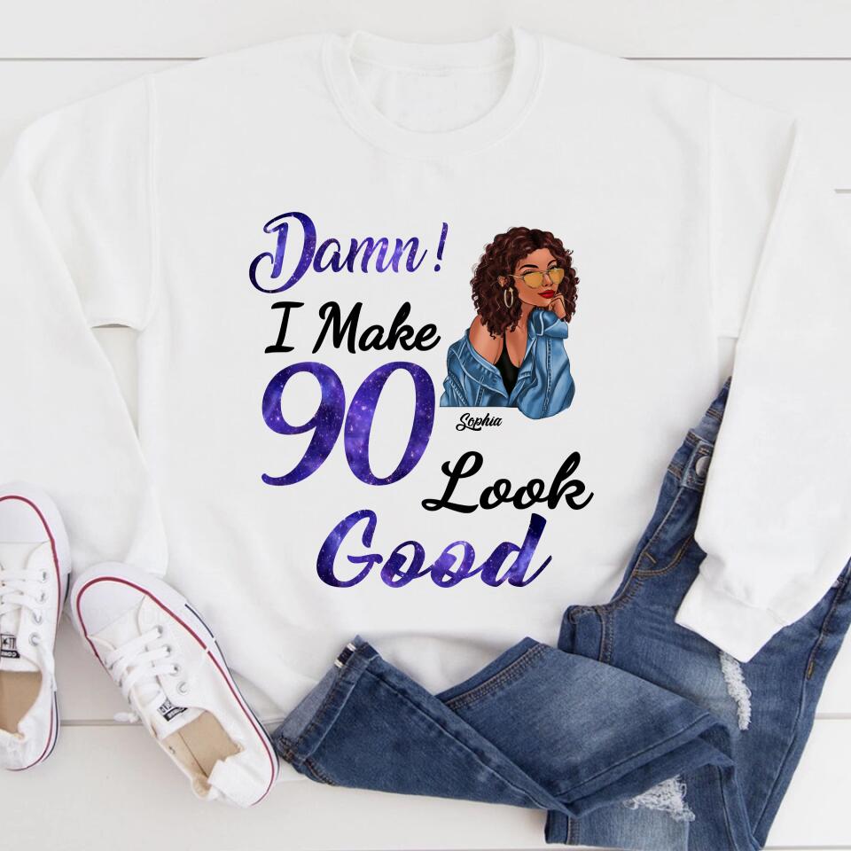 Chapter 90th, Fabulous Since 1933 90th Birthday Unique T Shirt For Woman, Her Gifts For 90 Years Old , Turning 90 Birthday Cotton Shirt