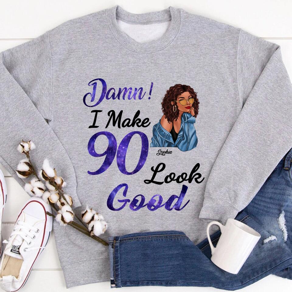Chapter 90th, Fabulous Since 1933 90th Birthday Unique T Shirt For Woman, Her Gifts For 90 Years Old , Turning 90 Birthday Cotton Shirt