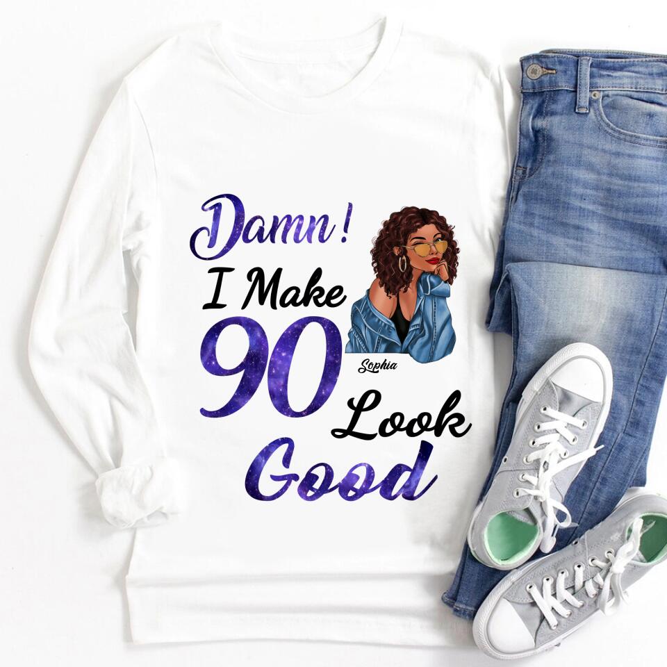 Chapter 90th, Fabulous Since 1933 90th Birthday Unique T Shirt For Woman, Her Gifts For 90 Years Old , Turning 90 Birthday Cotton Shirt