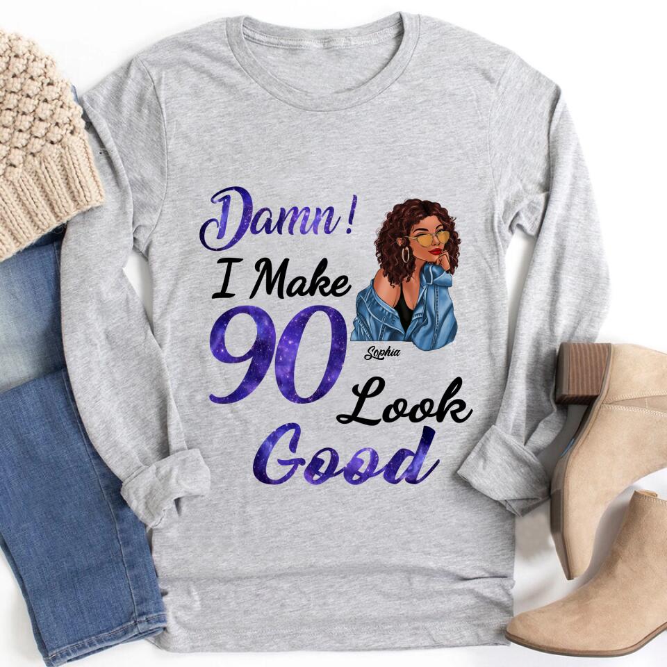 Chapter 90th, Fabulous Since 1933 90th Birthday Unique T Shirt For Woman, Her Gifts For 90 Years Old , Turning 90 Birthday Cotton Shirt