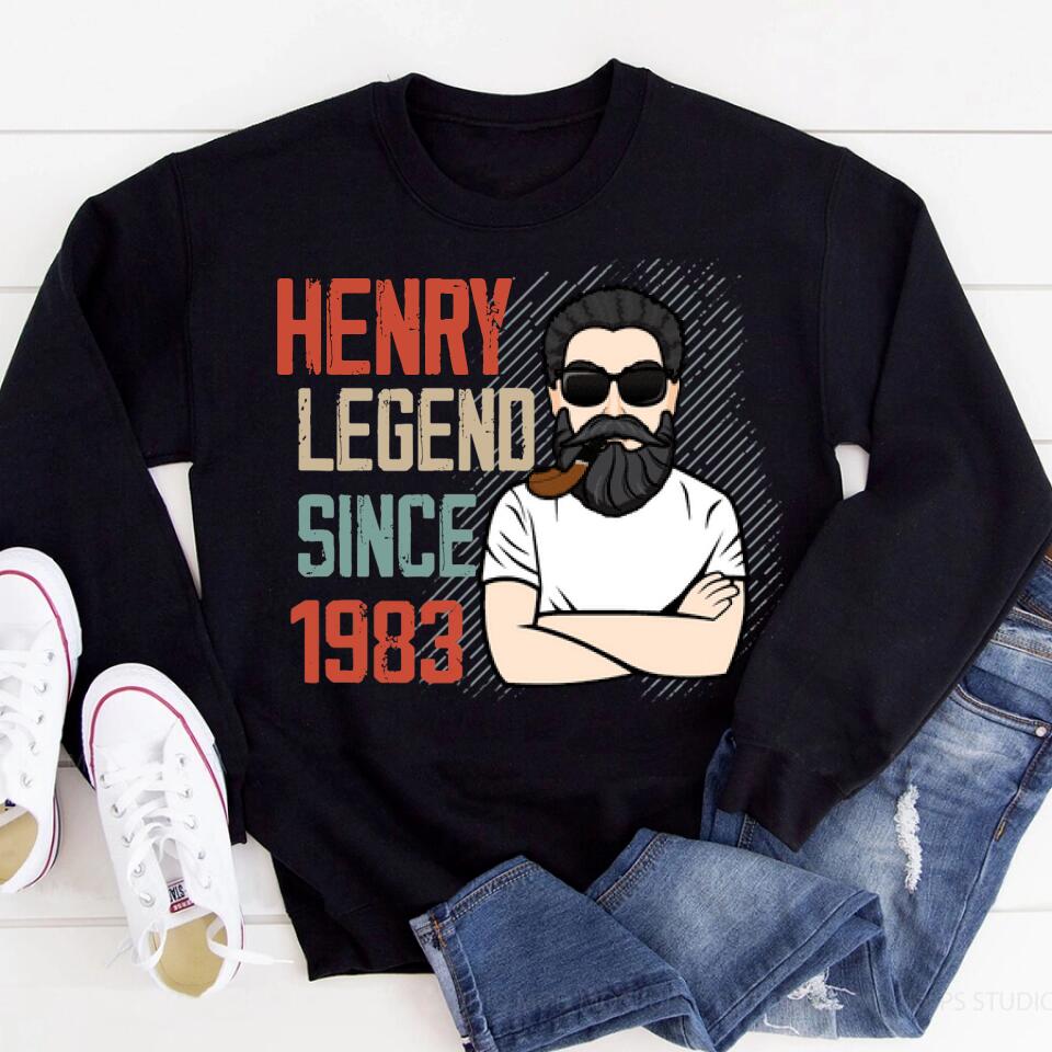 Chapter 40, Fabulous Since 1983 40th Birthday Unique T Shirt For Man, His Gifts For 40 Years Old, Turning 40 Birthday Cotton Shirt