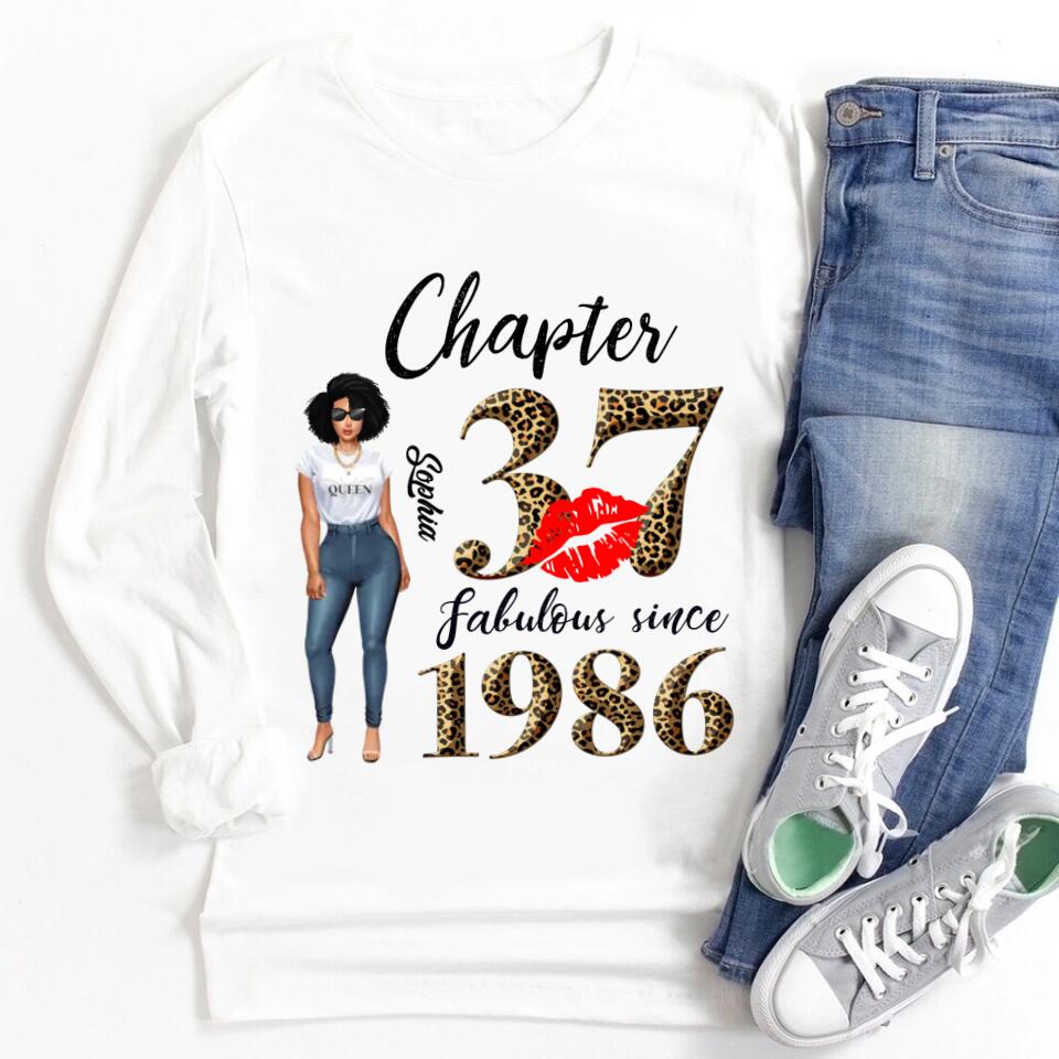 37th birthday shirts for her, Personalised 37th birthday gifts, 1986 t shirt, 37 and fabulous shirt, 37th birthday shirt ideas, gift ideas 37th birthday woman