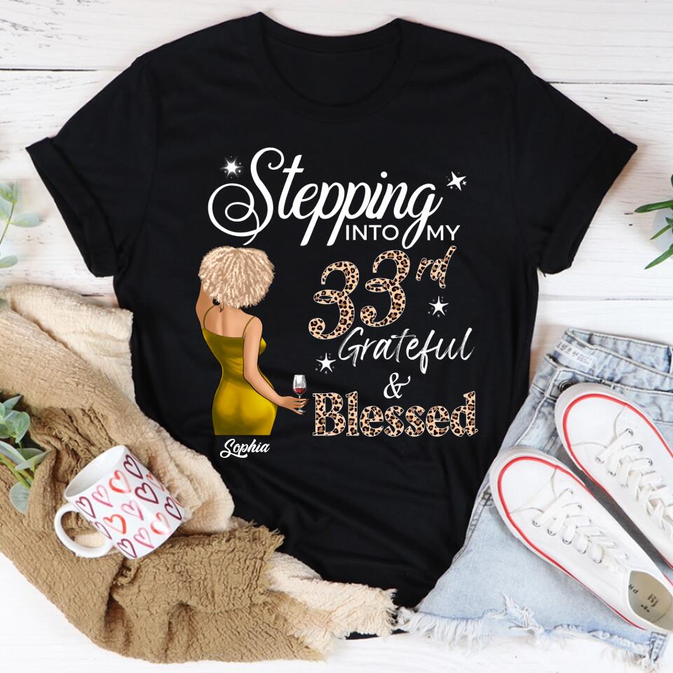 33 Birthday Shirts For Her, Personalised 33rd Birthday Gifts, 1990 T Shirt, 33 And Fabulous Shirt, 33rd Birthday Shirt Ideas