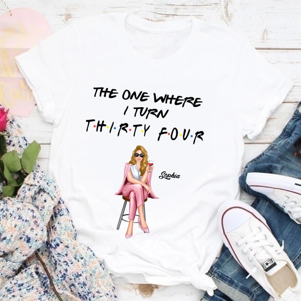 34th Birthday Shirts, Custom Birthday Shirts, Turning 34 Shirt, Gifts For Women Turning 34, 34 And Fabulous Shirt, 1989 Shirt