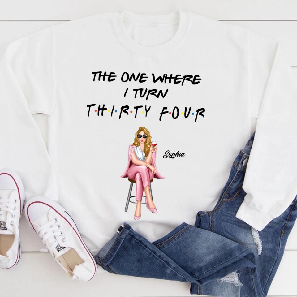 34th Birthday Shirts, Custom Birthday Shirts, Turning 34 Shirt, Gifts For Women Turning 34, 34 And Fabulous Shirt, 1989 Shirt