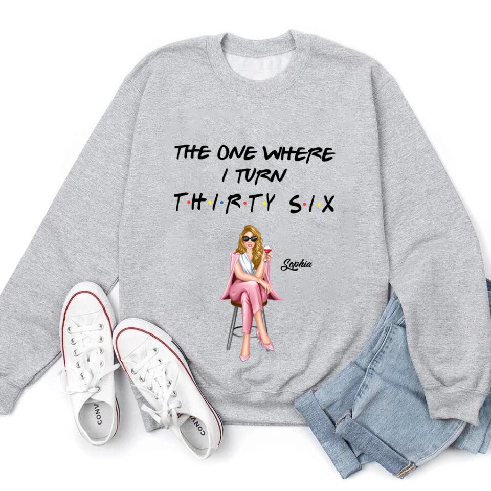 36th Birthday Shirts, Custom Birthday Shirts, Turning 36 Shirt, Gifts For Women Turning 36, 36 And Fabulous Shirt, 1987 Shirt