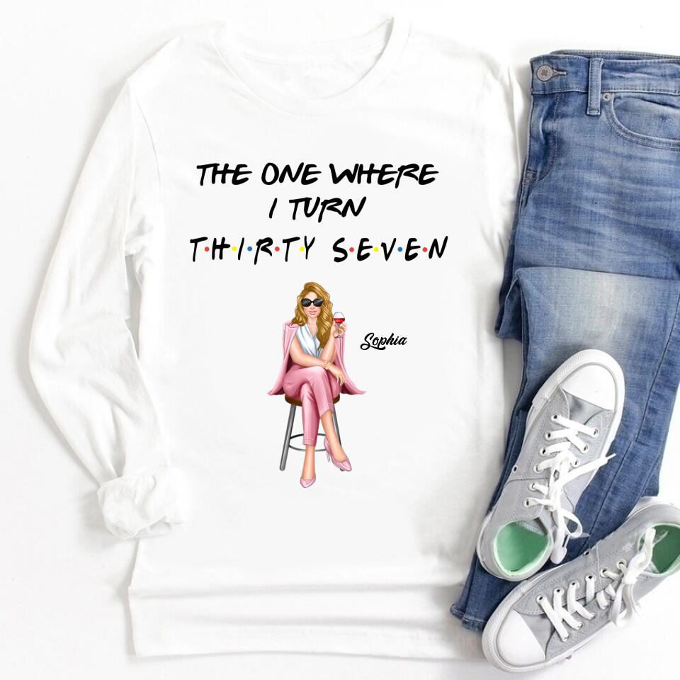 37th Birthday Shirts, Custom Birthday Shirts, Turning 37 Shirt, Gifts For Women Turning 37, 37 And Fabulous Shirt, 1986 Shirt