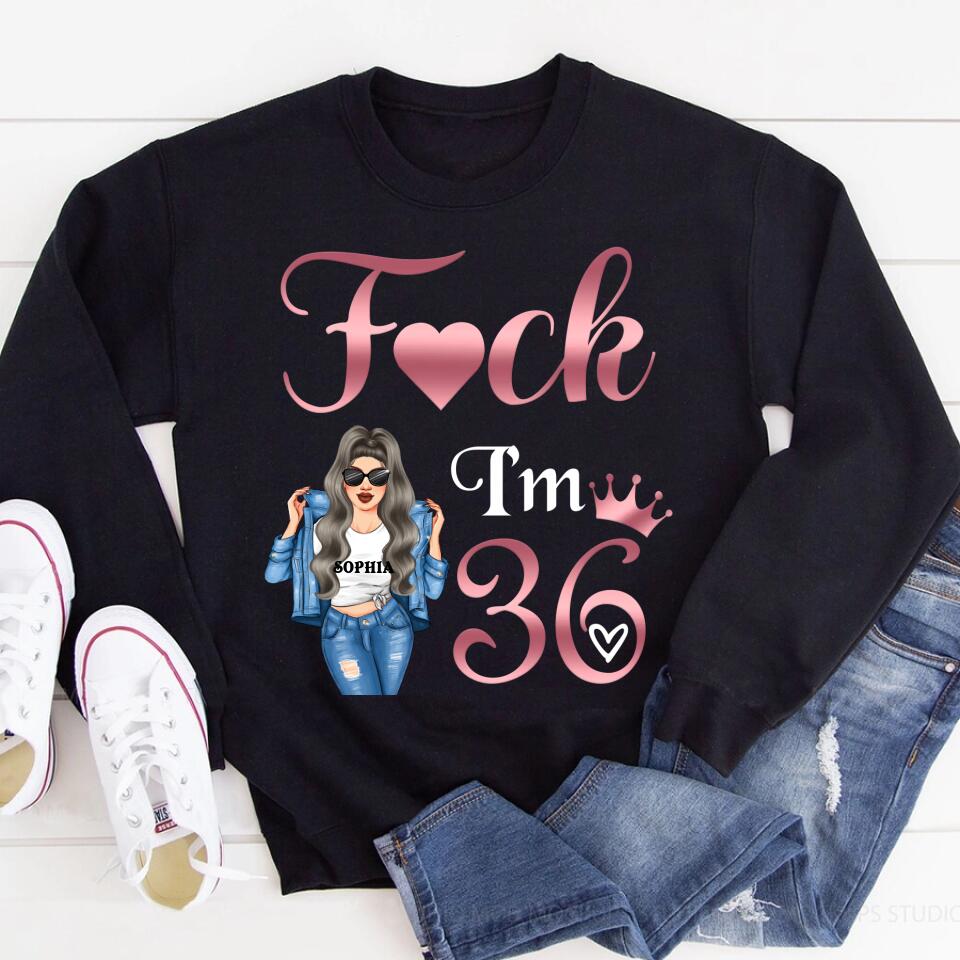 36th Birthday Shirts, Custom Birthday Shirts, Turning 36 Shirt, Gifts For Women Turning 36, 36 And Fabulous Shirt, 1987 Shirt