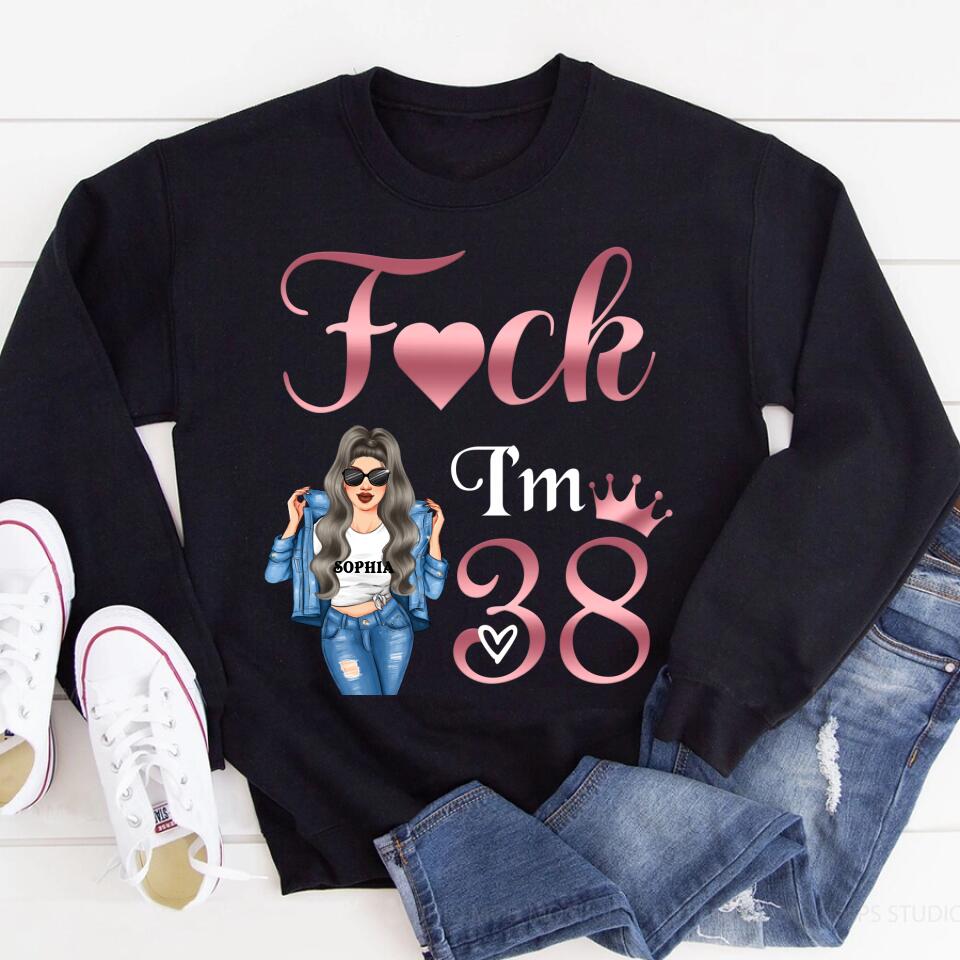 38th Birthday Shirts, Custom Birthday Shirts, Turning 38 Shirt, Gifts For Women Turning 38, 38 And Fabulous Shirt, 1985 Shirt