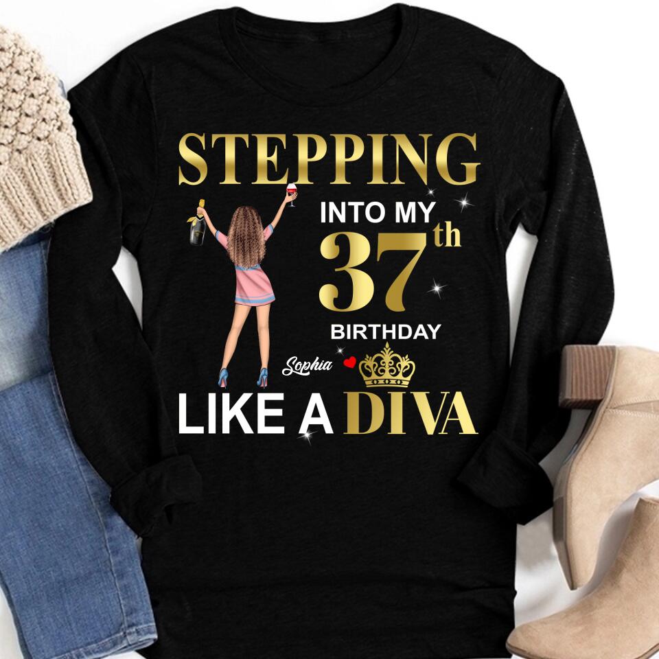 37th Birthday Shirts, Custom Birthday Shirts, Turning 37 Shirt, Gifts For Women Turning 37, 37 And Fabulous Shirt, 1986 Shirt, 37th Birthday Shirts For Her