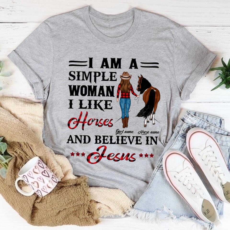 Personalized Horse Shirt, Horse Riding Shirts, Horse Rider Gift , Gifts For Horseback Riders , Horse Shirts For Women , Gifts For Horse Lovers