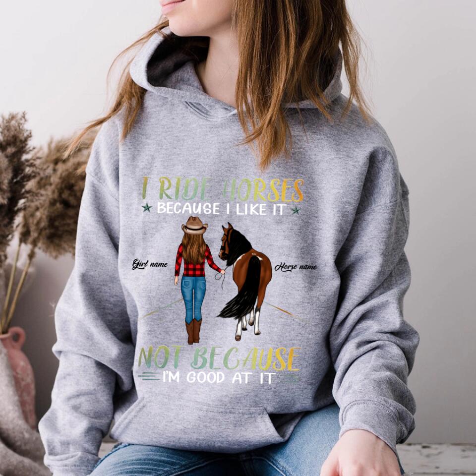 Personalized Horse Shirt, Horse Riding Shirts, Horse Rider Gift , Gifts For Horseback Riders , Horse Shirts For Women , Gifts For Horse Lovers