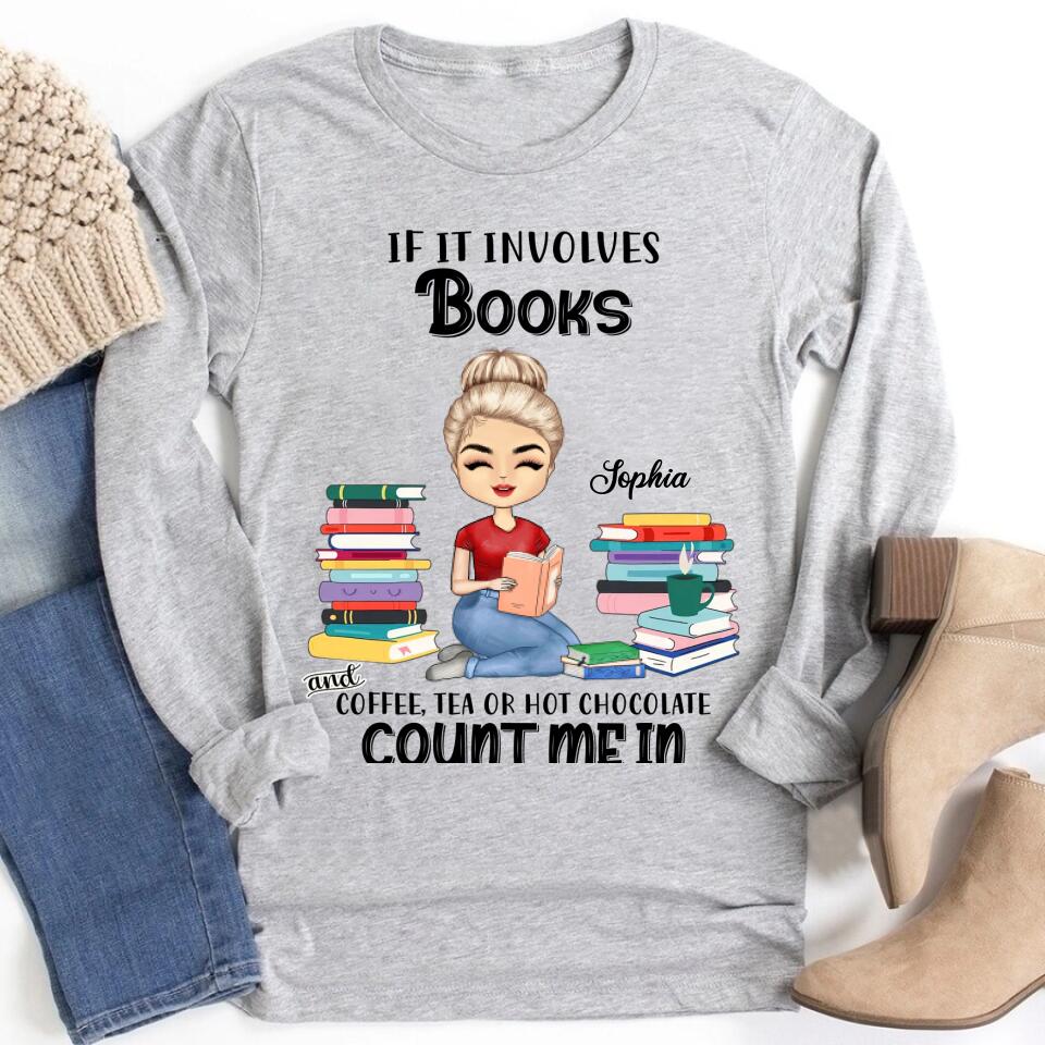 Book Shirt, Book Nerd Shirt, Black Women Bookish T Shirts, Custom T Shirt, Book Lover Shirt, Reading Gifts For Women