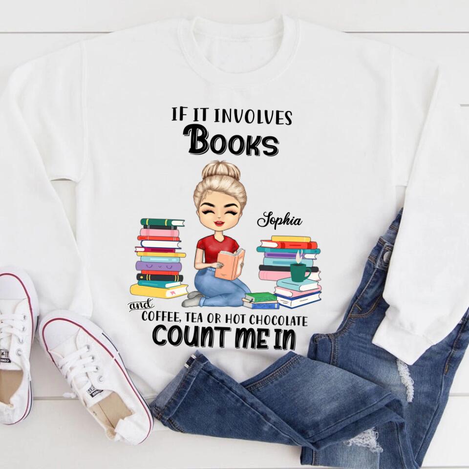 Book Shirt, Book Nerd Shirt, Black Women Bookish T Shirts, Custom T Shirt, Book Lover Shirt, Reading Gifts For Women