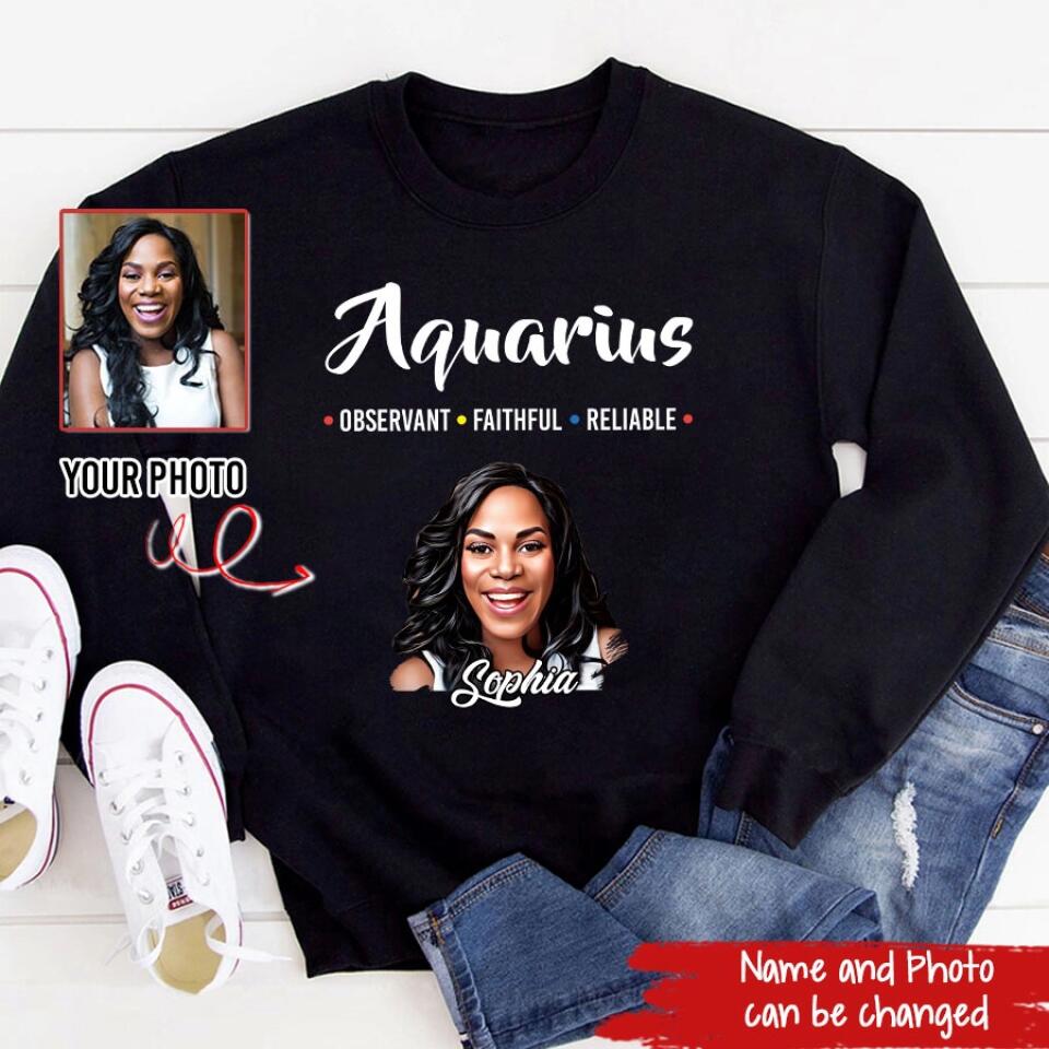 Custom Birthday Shirt, Aquarius T Shirt, Aquarius Birthday Shirt, Aquarius T Shirts For Ladies, Aquarius Queen T Shirt
