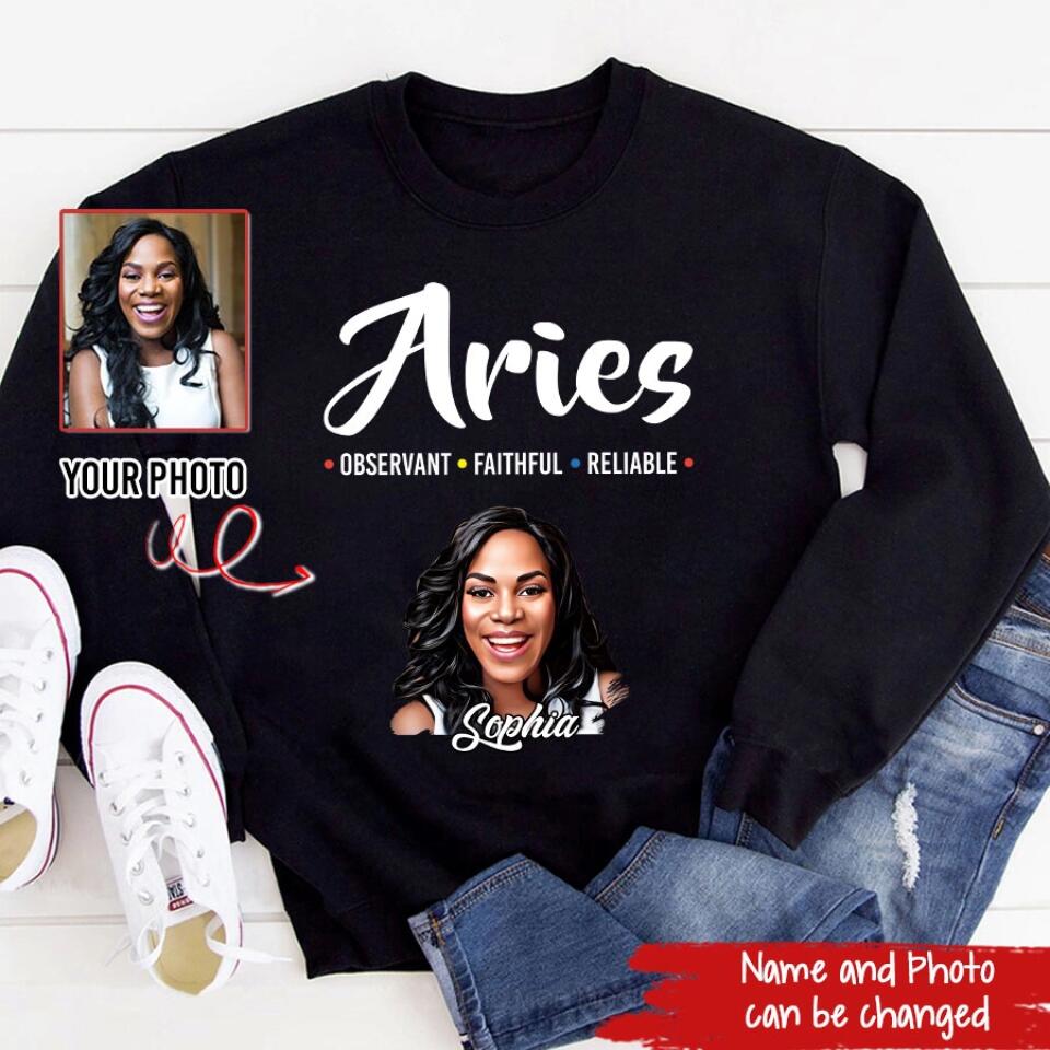 Custom Birthday Shirt, Aries Zodiac T Shirt, Aries Birthday Shirt, Aries T Shirts For Ladies, Aries Queen T Shirt