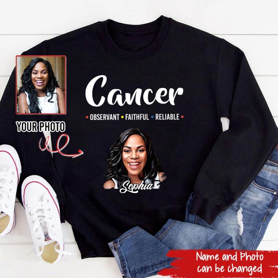 Custom Birthday Shirt, Cancer Zodiac T Shirt, Cancer Birthday Shirt, Cancer T Shirts For Ladies, Cancer Queen T Shirt